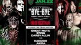 Great Muta Final Bye-Bye Results (1/22): Great Muta, Sting And Darby Allin Team Up