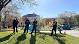 Police detain 100 in pro-Palestinian protest camp at Boston's Northeastern University