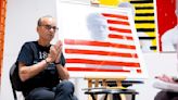 Louis Garneau creates 100 paintings in 24 hours to support Major Taylor Film 'Whirlwind'