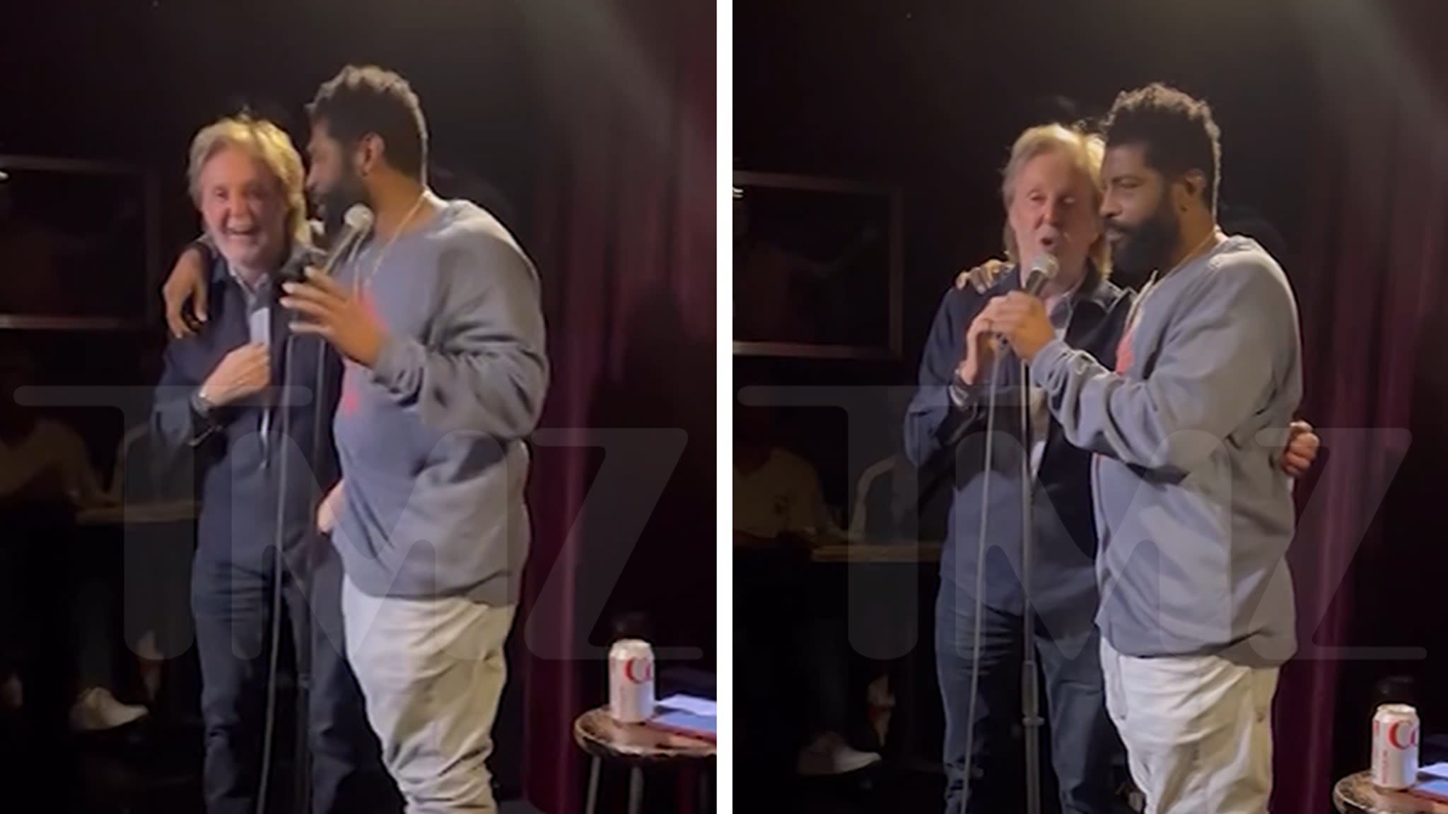 Paul McCartney Makes Surprise Appearance at Deon Cole's Comedy Show