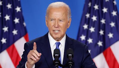 Celebrities react to Joe Biden's press conference: 'He's done'