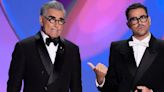 Eugene Levy’s Texts To Son Dan In Emmys Bit Are Peak Boomer Parent