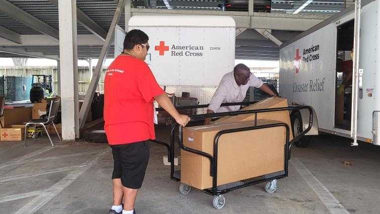 American Red Cross of South Carolina volunteers head out to Texas to aid those in the path of Beryl