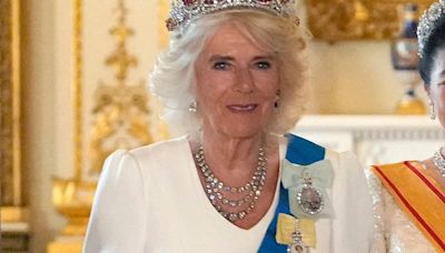 Royal fans gush over 'kind' Queen Camilla as she has two VIP guests for special party