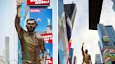 'GOAT On Streets': Life-Size Statue Of Virat Kohli Unveiled At New York's Times Square - News18