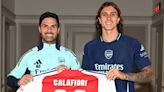 Arsenal sign Italy defender Riccardo Calafiori from Bologna