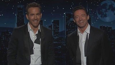 Hugh Jackman and Ryan Reynolds host Jimmy Kimmel Live