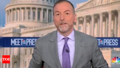 NBC's Chuck Todd slammed for explosive claim about Biden - Times of India