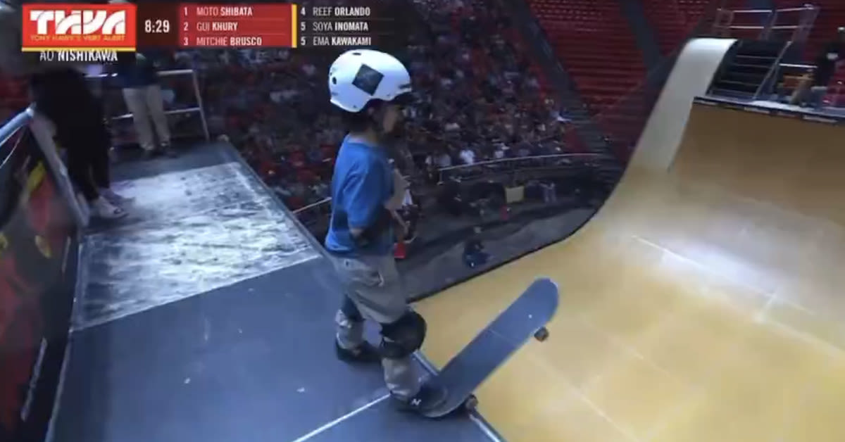 This 9-YEAR-OLD hit back-to-back-to-back 900s at Tony Hawk’s Vert Alert