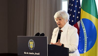 Yellen says G7 can reach deal on $50 bln Ukraine loan by October