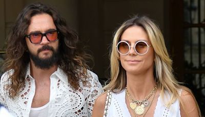 Heidi Klum Leaves Paris with Husband Tom Kaulitz, Plus Cardi B, Rebel Wilson, Common and More