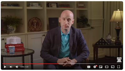 Stephen Miller attempts to distance himself from Project 2025 after appearing in recruitment video