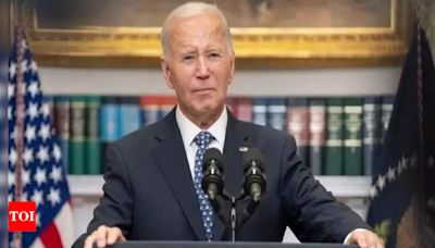 'Make no mistake, US is fully, fully supportive of Israel': Biden after Iran's missile attack - Times of India