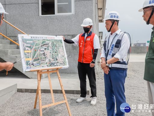 中颱凱米來襲 翁章梁視察鹽館溝抽水站 | 蕃新聞