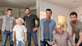 The Property Brothers said Leslie Jordan showed up to the 'Celebrity IOU' set in a different cowboy hat every day to help renovate a home for his friends of 40 years
