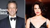 Seth Meyers Reveals His Kids' Surprising Reaction to Seeing Margaret Qualley on the Street