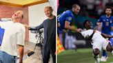 Chiellini recreates that Saka moment with BBC pundit at Euro 2024 final