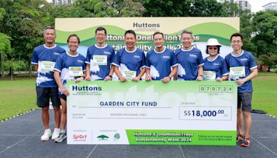 Huttons Asia raises $18,000 for charity in sustainable walk