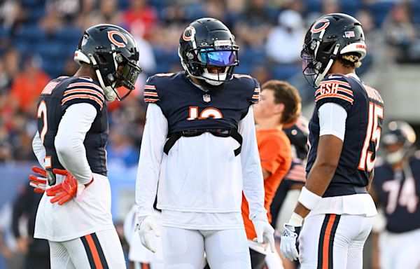 Bears News: 2 Top WRs Miss Practice on Wednesday With Injuries