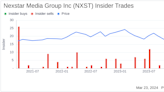 Insider Sell: EVP, Chief Revenue Officer Michael Strober Sells 1,000 Shares of Nexstar Media ...