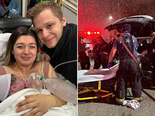 Firefighter Helped Mom-of-3 Deliver in Her Trunk During Worst Snowstorm of the Year