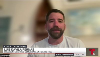 Ataque contra Trump: demócratas y republicanos en Puerto Rico reaccionan