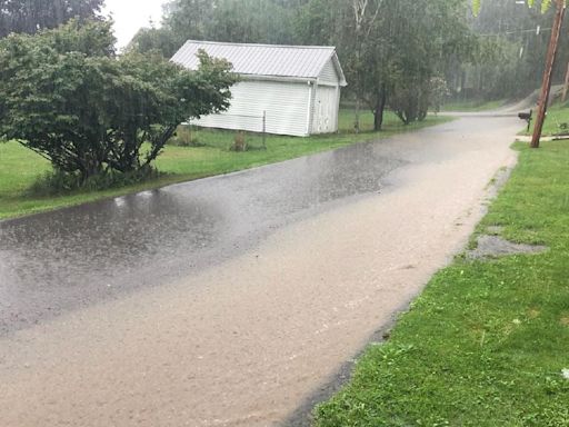 Dramatic videos capture intense flooding across Steuben County, Canisteo, upstate NY