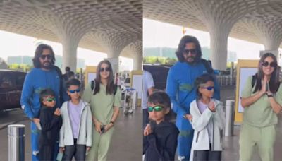 Riteish Deshmukh and Genelia's kids capture attention with their hairstyles - Times of India