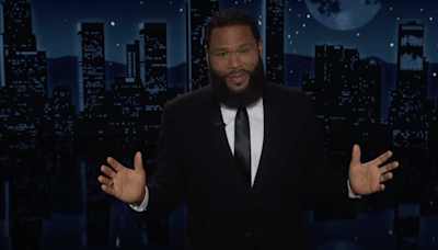 ‘Jimmy Kimmel Live’ Guest Host Anthony Anderson Suggests Americans ‘Step Back From Hatred and Vitriol and Chill the...