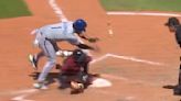 Royals' MJ Melendez Avoids Tag by Diving Over Catcher in Crazy Sequence