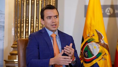 El presidente de Ecuador marca distancias con la mano dura de Bukele: “Nuestra propuesta es el empleo, no la seguridad”