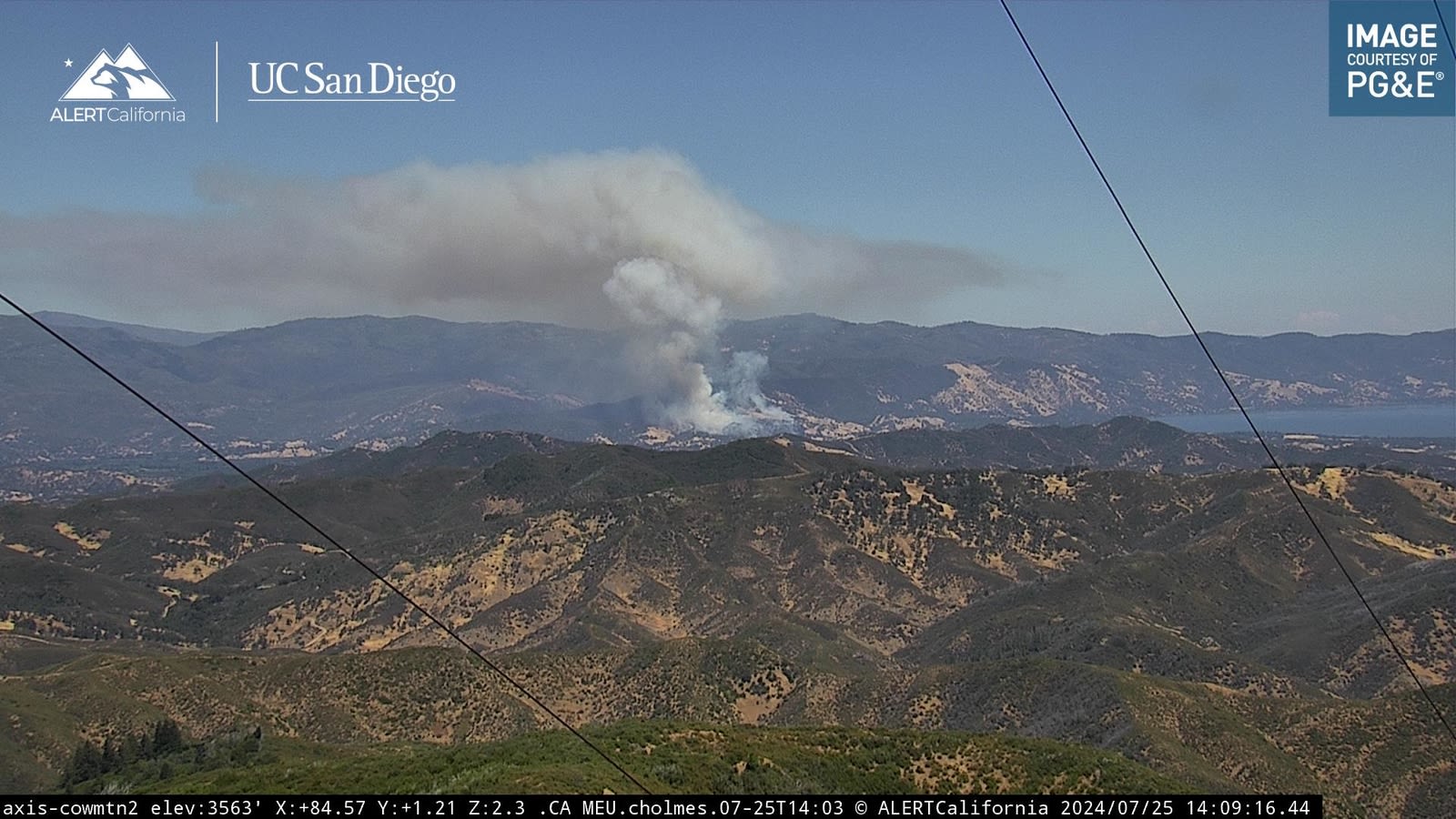 Acorn Fire: Evacuation warnings issued for parts of Lake County due to wildfire