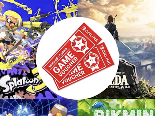 Earn 4x Gold Points When You Buy A Pair Of Nintendo Switch Game Vouchers (Europe)