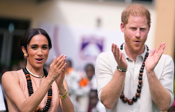 Prince Harry - live: Duke of Sussex and Meghan arrive in Nigeria as Prince William gives Kate health update