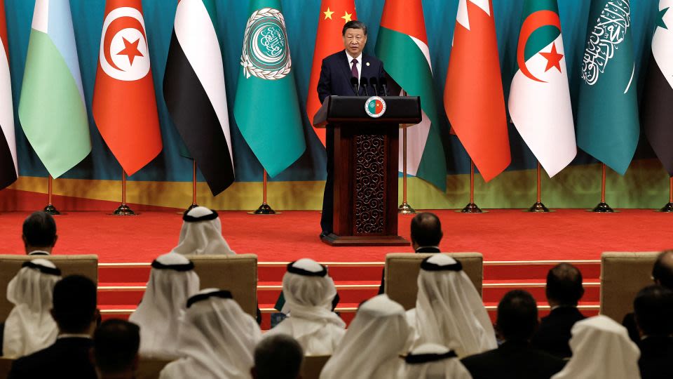 China’s Xi Jinping calls for peace conference and ‘justice’ over war in Gaza as Arab leaders visit Beijing