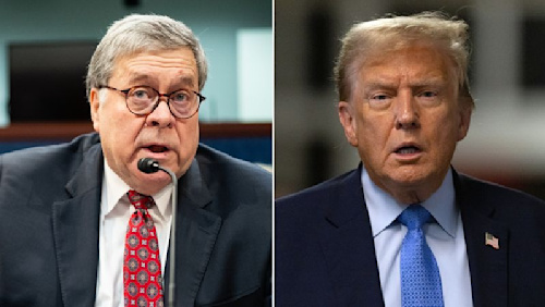 Barr, who said Trump shouldn’t be near Oval Office, says he will vote for him in 2024 | CNN Politics