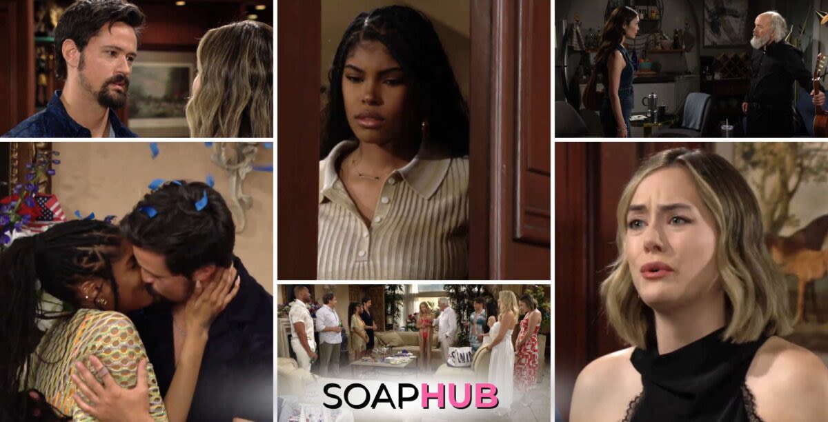 Bold and the Beautiful Spoilers Weekly Preview July 1-5: Paternity Drama And Love Declarations