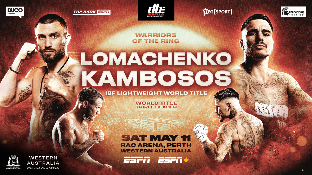 Vasiliy Lomachenko vs. George Kambosos Jr.: Date, time, how to watch, background