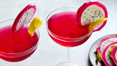 Dragon Fruit Drop Martinis Belong At Every Summer Cocktail Party