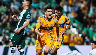 Tigres goleó a Santos en la jornada 4 del Apertura 2024