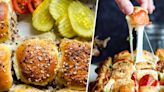 Easy, Cheesy Tailgating: Pepperoni Pull-Apart Bread and Cheeseburger Sliders