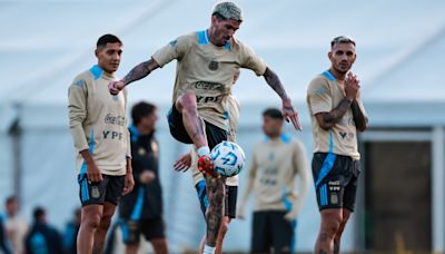 Sin Messi ni Di María, Argentina estrena el bicampeonato de América ante Chile