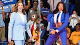 Look of the Week: Megan Thee Stallion and Kamala Harris serve the power pantsuit two ways