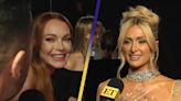 Paris Hilton Praises Lindsay Lohan as They Reunite at 2024 Vanity Fair Oscars After-Party (Exclusive)