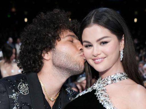 Benny Blanco Kisses Selena Gomez in a Photo She Shared of Their Secret Emmys Date