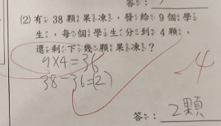 國小數學題寫「9X4=36」慘遭扣分！家長崩潰不懂哪錯了 網曝背後真相