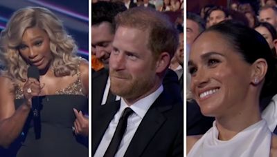 Serena Williams pokes fun at friends Prince Harry and Meghan Markle over Royal feud