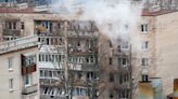 Powerful explosion rocks two apartment buildings in St Petersburg as ‘drone downed’ over city