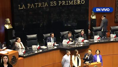 Votación de la reforma al Poder Judicial: Miguel Ángel Yunes Márquez pide licencia en el Senado