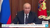 Putin acusa a Occidente de participar en un “chantaje nuclear”